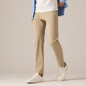 Rhone Commuter Pant Slim Khaki